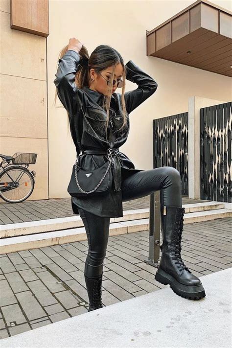 fendi combat boots outfit